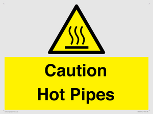 Caution Hot Pipes